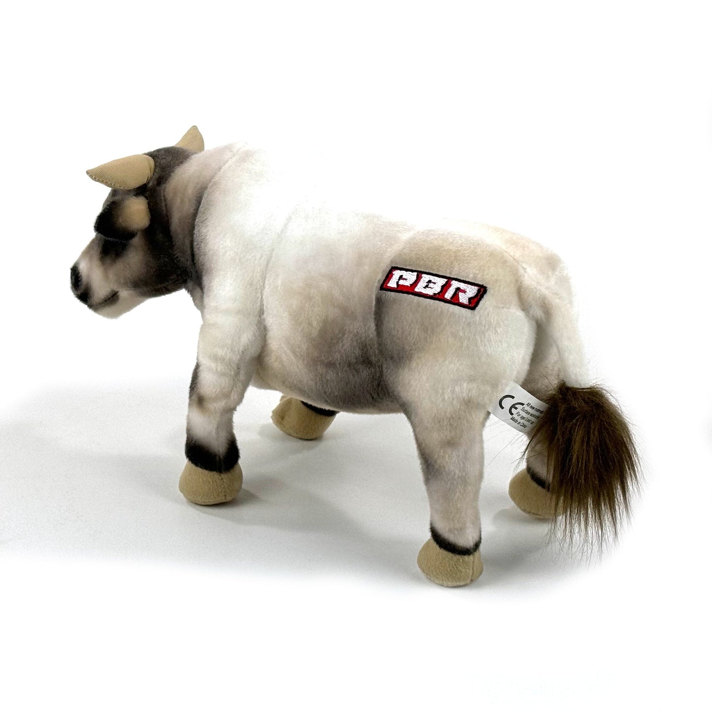 BIG COUNTRY TOYS PBR GREY PLUSH BULL 14in