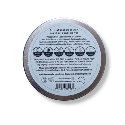 BONDI BEESWAX LEATHER CONDITIONER 100g