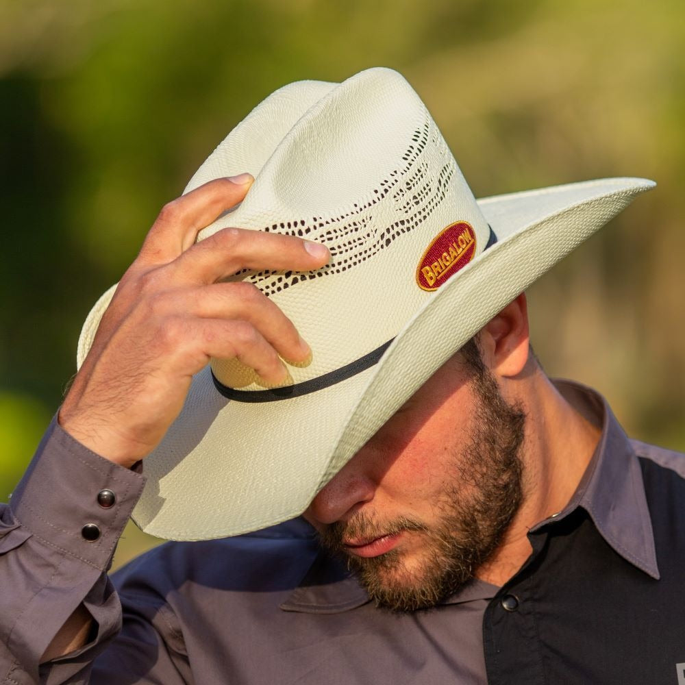 BRIGALOW BRONCO OFF WHITE HAT-Ranges Country