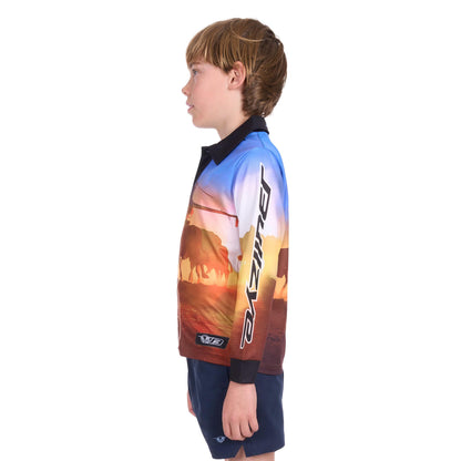 BULLZYE BOYS OUTBACK FISHING SHIRT