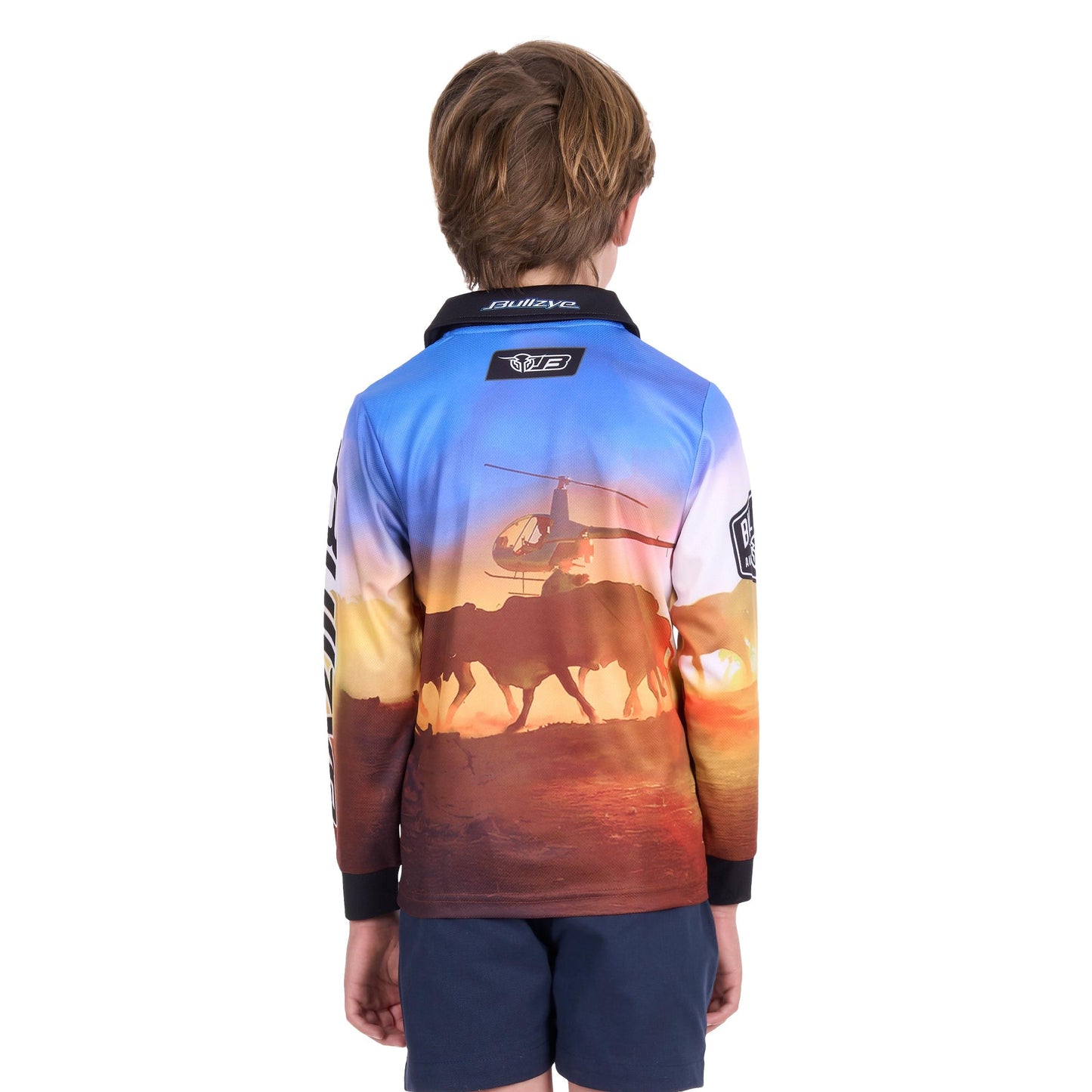 BULLZYE BOYS OUTBACK FISHING SHIRT