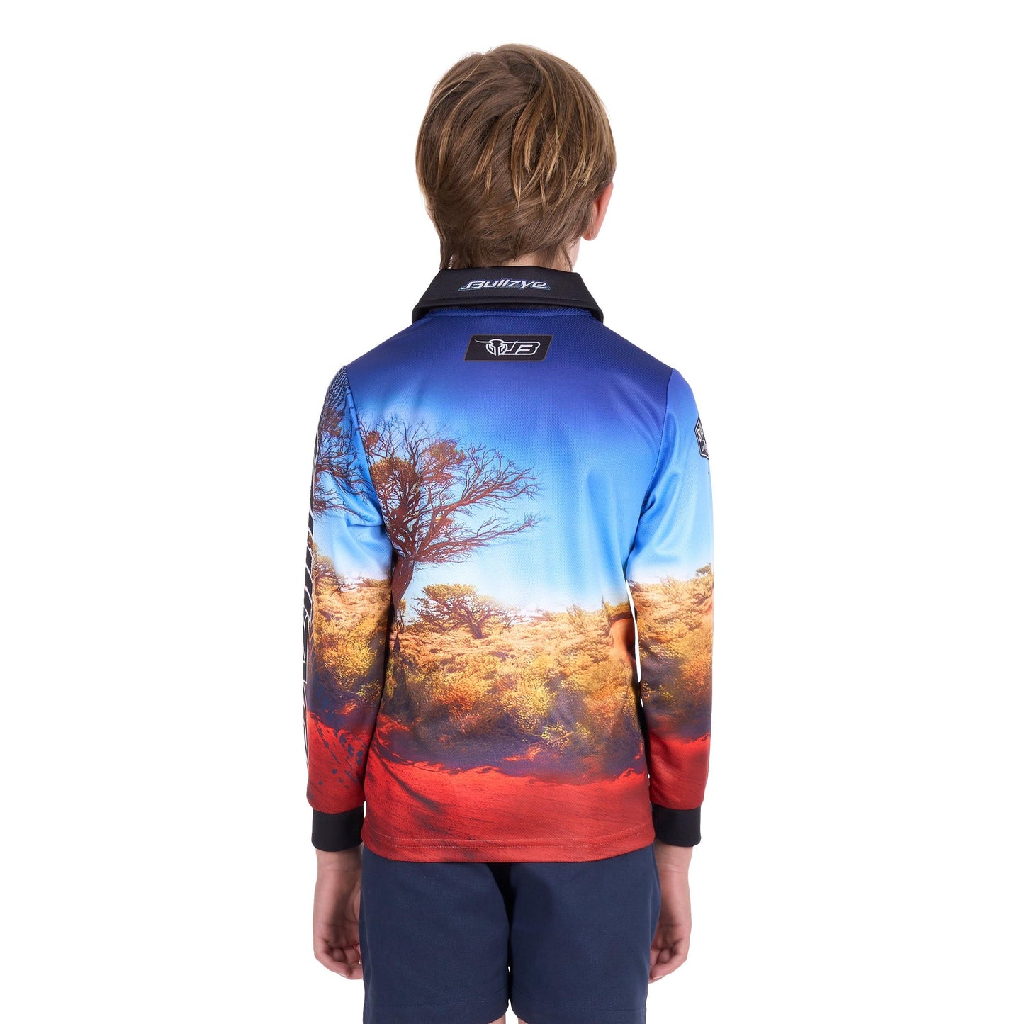 BULLZYE BOYS ROAD TRAIN FISHING SHIRT