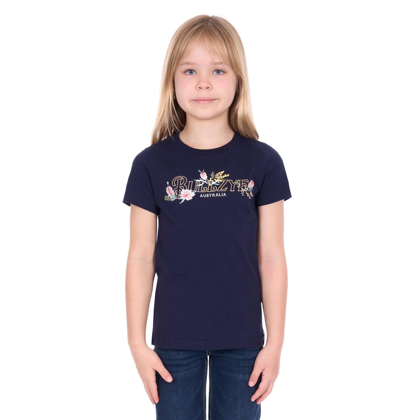 BULLZYE GIRLS BINDI TEE-Ranges Country