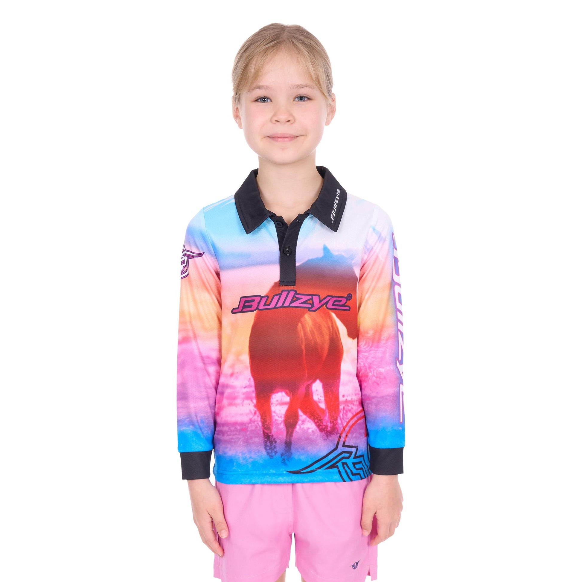 BULLZYE GIRLS GALLOP FISHING SHIRT-Ranges Country