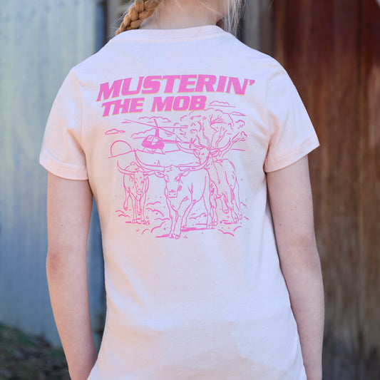 BULLZYE GIRLS MUSTER TEE-Ranges Country