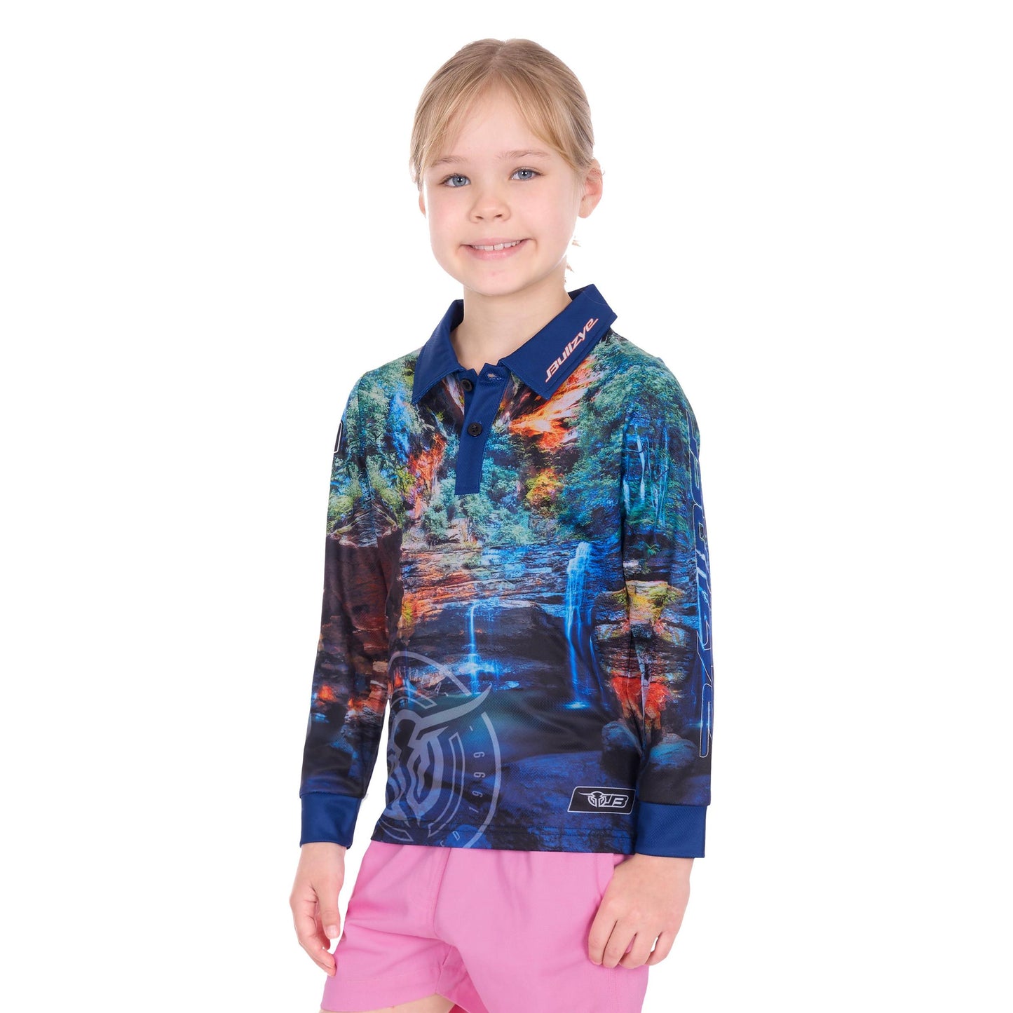 BULLZYE GIRLS WATERFALL FISHING SHIRT-Ranges Country