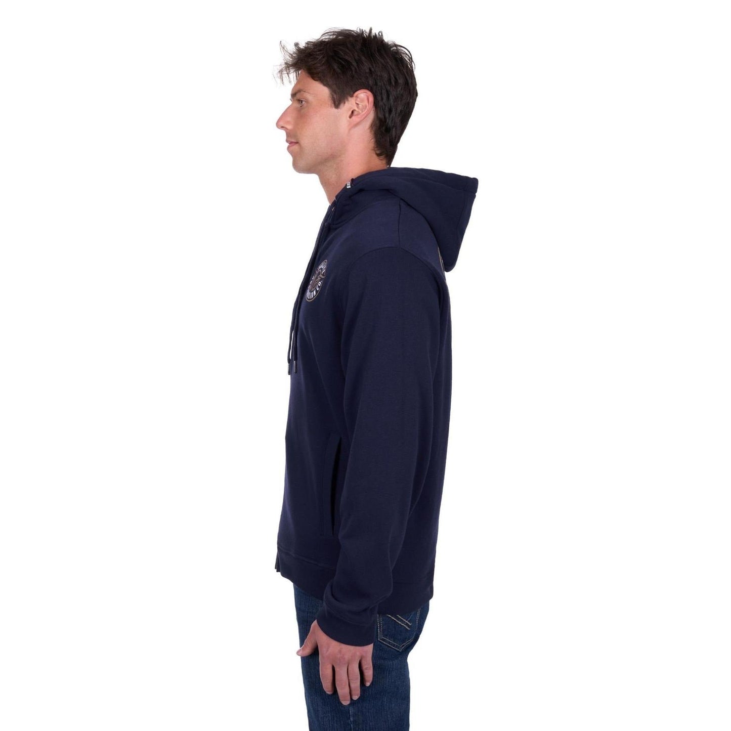 BULLZYE MENS BULLRING ZIP UP HOODY
