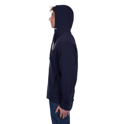 BULLZYE MENS BULLRING ZIP UP HOODY