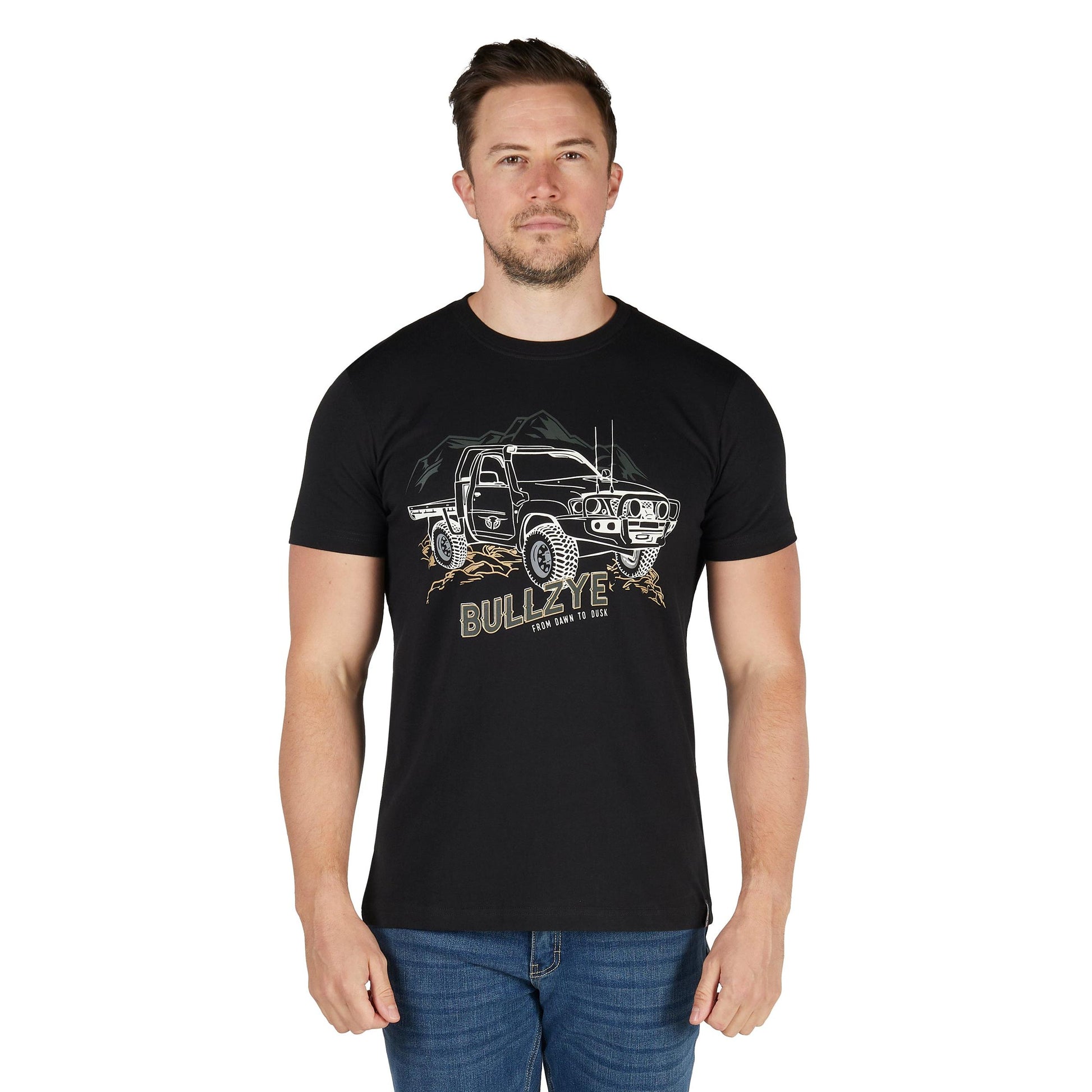 BULLZYE MENS DUSK TEE-Ranges Country