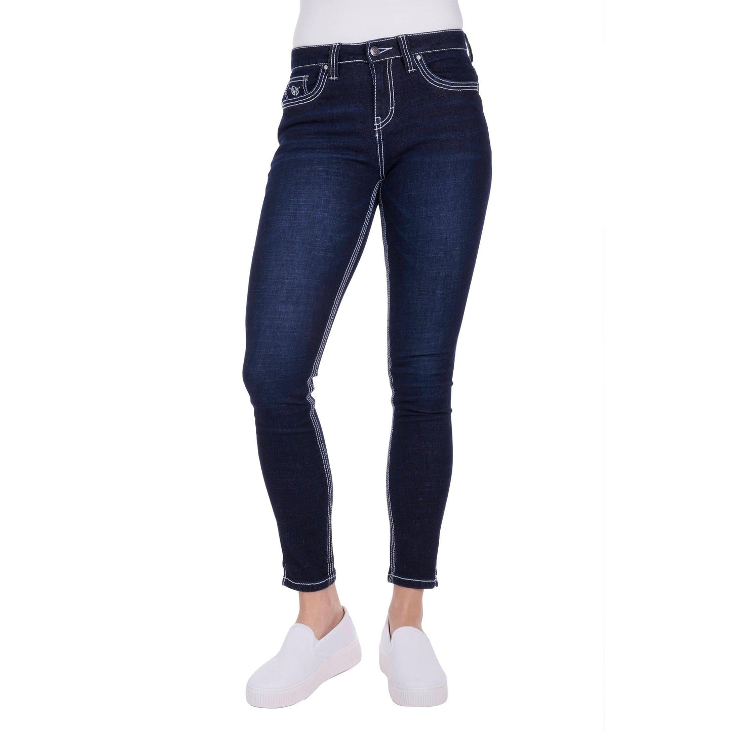 BULLZYE WOMENS ANABEL SUPER SKINNY JEANS-Ranges Country