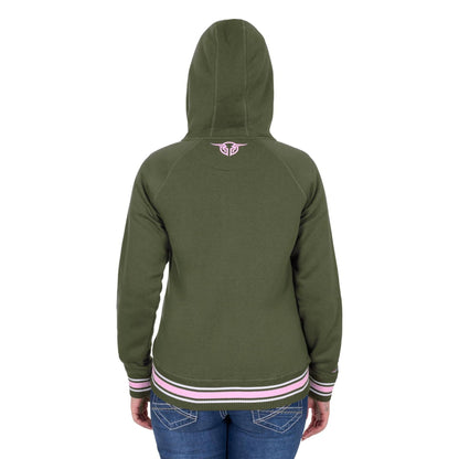 BULLZYE WOMENS BROOKS ZIP UP HOODY