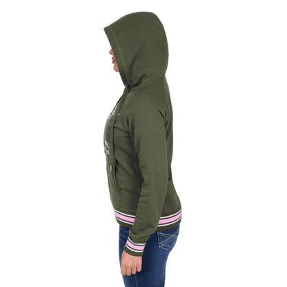 BULLZYE WOMENS BROOKS ZIP UP HOODY