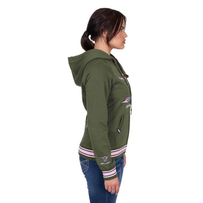 BULLZYE WOMENS BROOKS ZIP UP HOODY