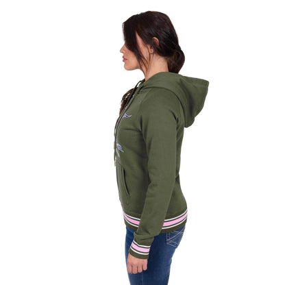 BULLZYE WOMENS BROOKS ZIP UP HOODY