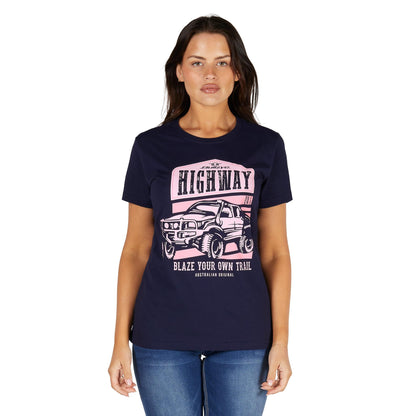 BULLZYE WOMENS OLIVIA TEE-Ranges Country