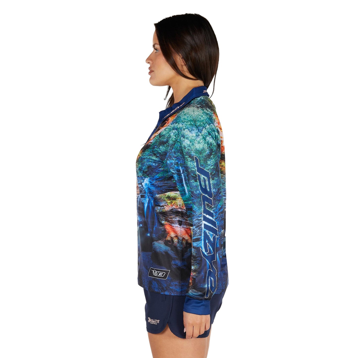 BULLZYE WOMENS WATERFALL FISHING SHIRT