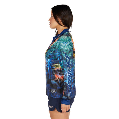 BULLZYE WOMENS WATERFALL FISHING SHIRT