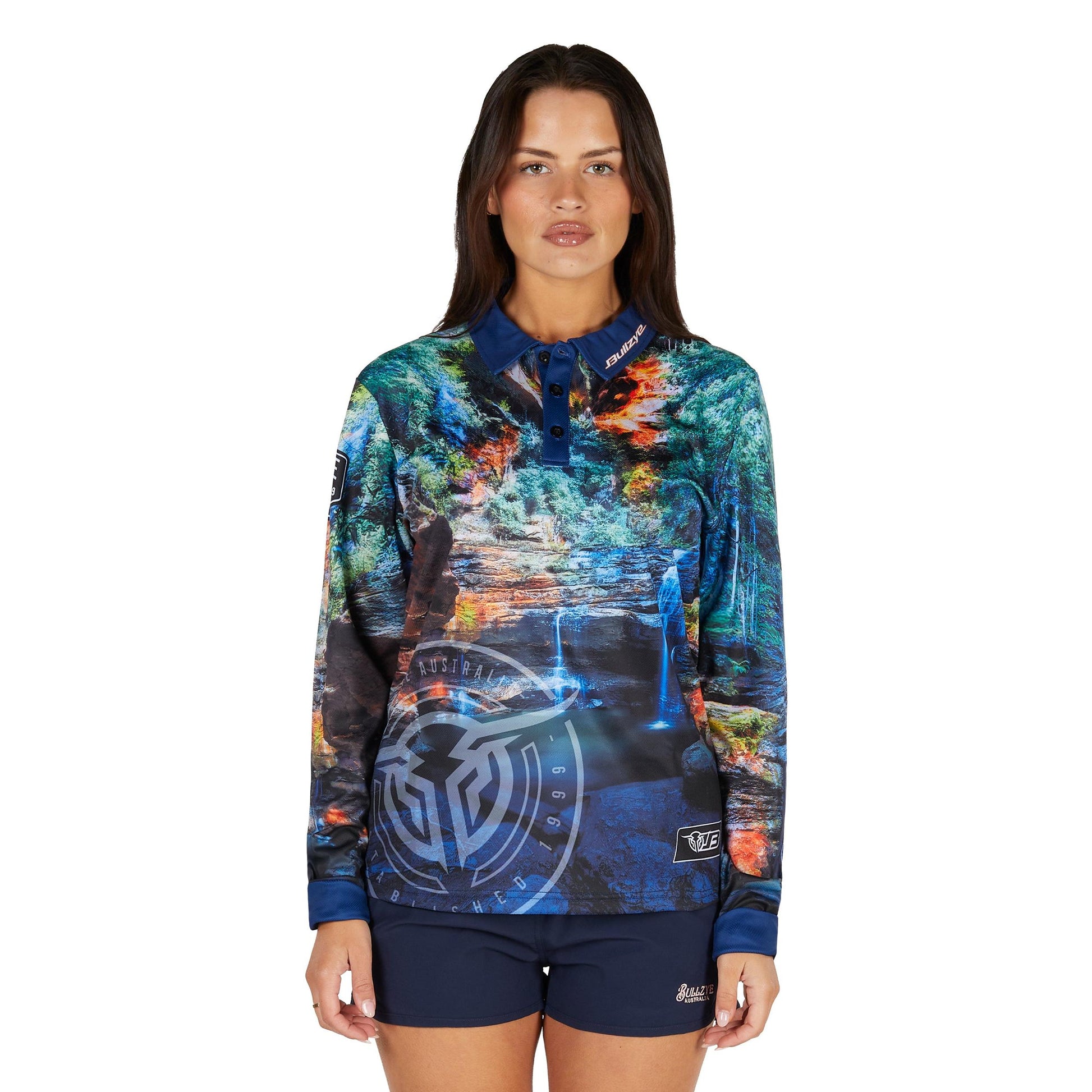 BULLZYE WOMENS WATERFALL FISHING SHIRT-Ranges Country