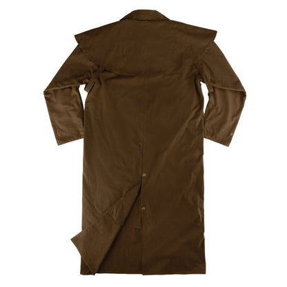 BURKE & WILLS STOCKMAN LONG OILSKIN COAT
