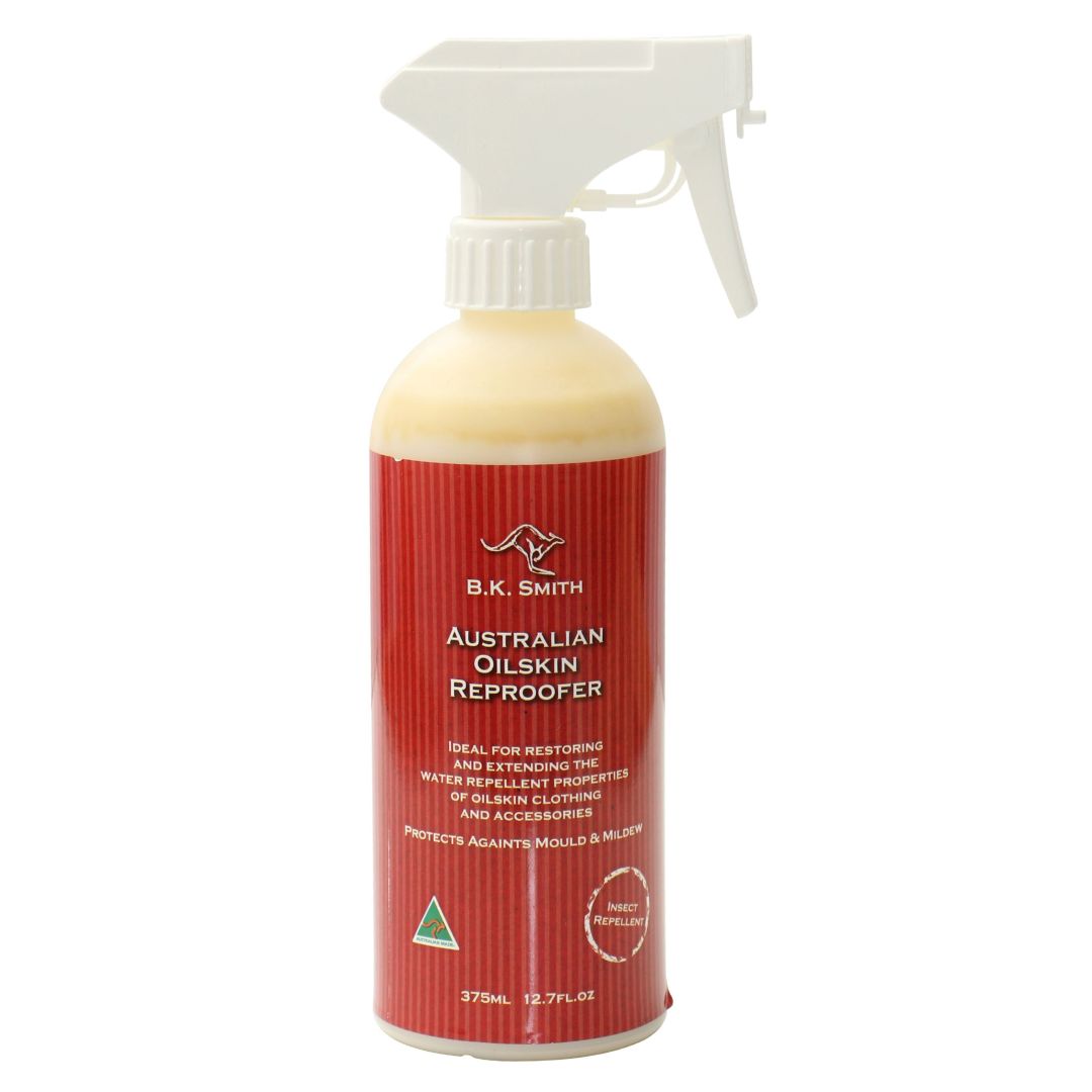 B. K. SMITH OILSKIN REPROOFING SPRAY 375ML-Ranges Country