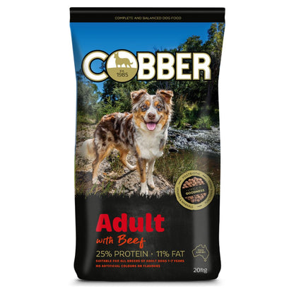 COBBER ADULT w/ BEEF 20KG-Ranges Country
