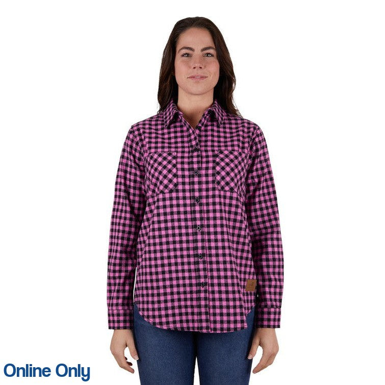 DUX-BAK WOMENS ADRIANNA THERMAL SHIRT-Ranges Country