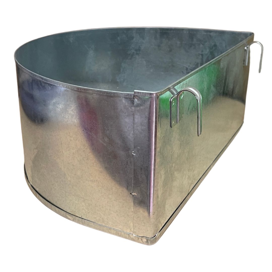 FEEDER METAL D WITH HOOKS 15in/38cm