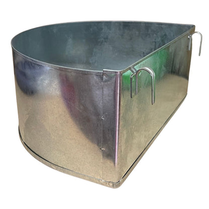 FEEDER METAL D WITH HOOKS 15in/38cm