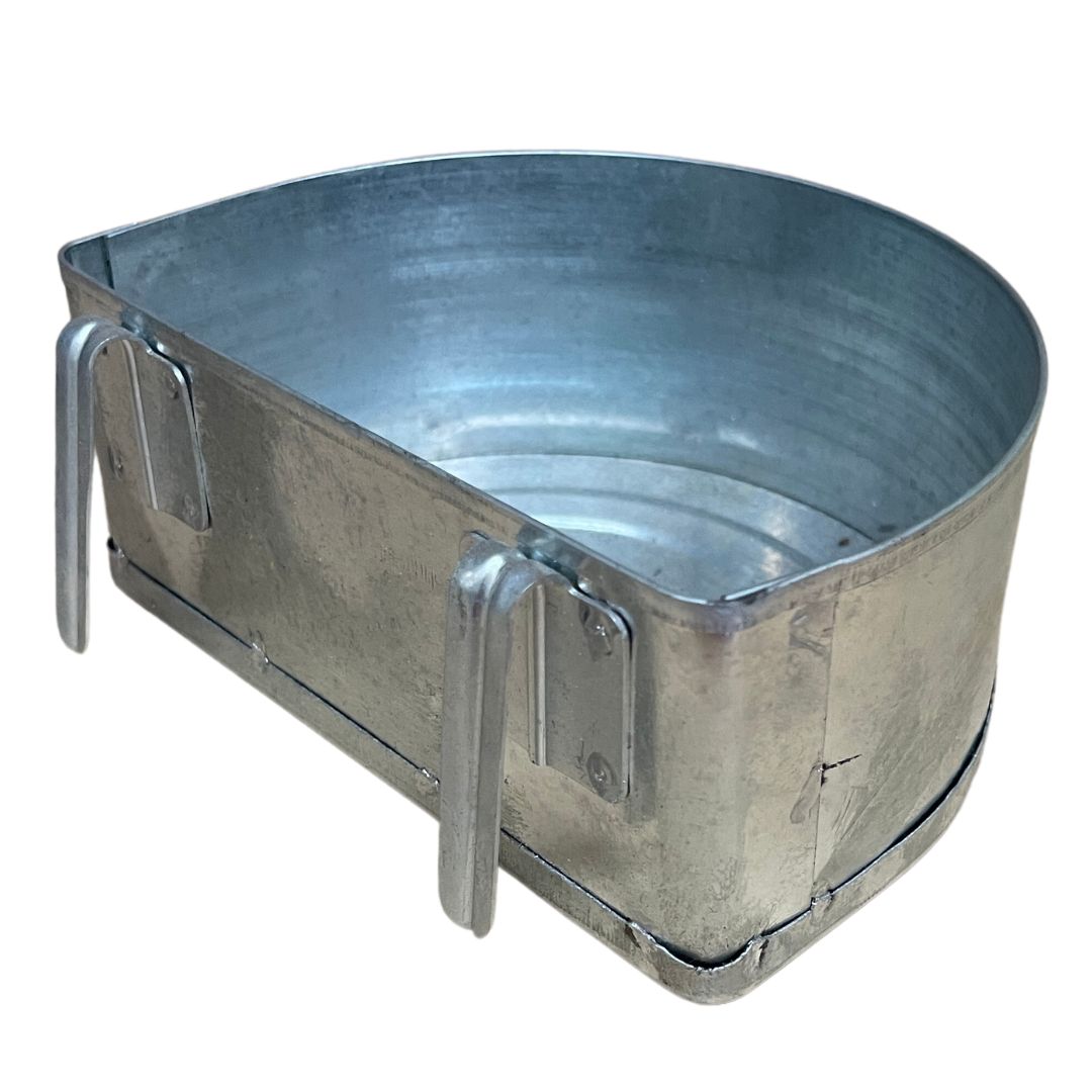 FEEDER METAL D WITH HOOKS 6in/16cm
