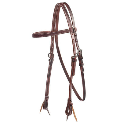 FORT WORTH 5/8in LEATHER BRIDLE-Ranges Country