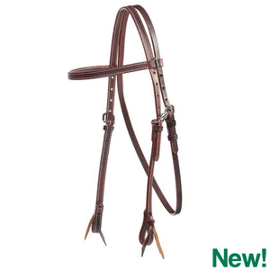FORT WORTH 5/8in LEATHER BRIDLE-Ranges Country