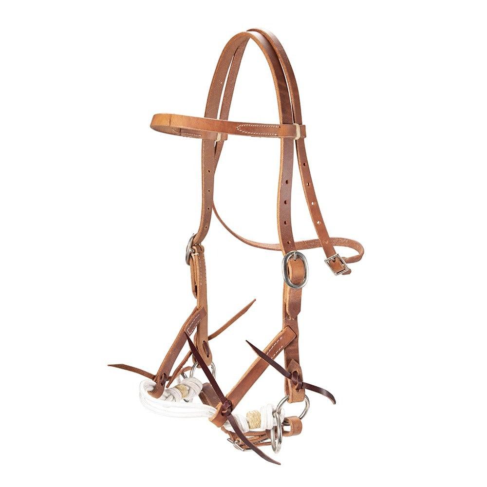 FORT WORTH BITLESS BRIDLE-Ranges Country