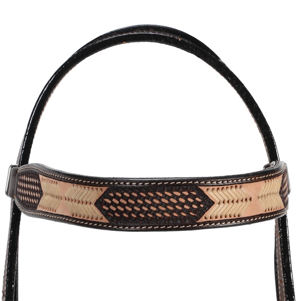 FORT WORTH COCHISE TWO TONE BRIDLE