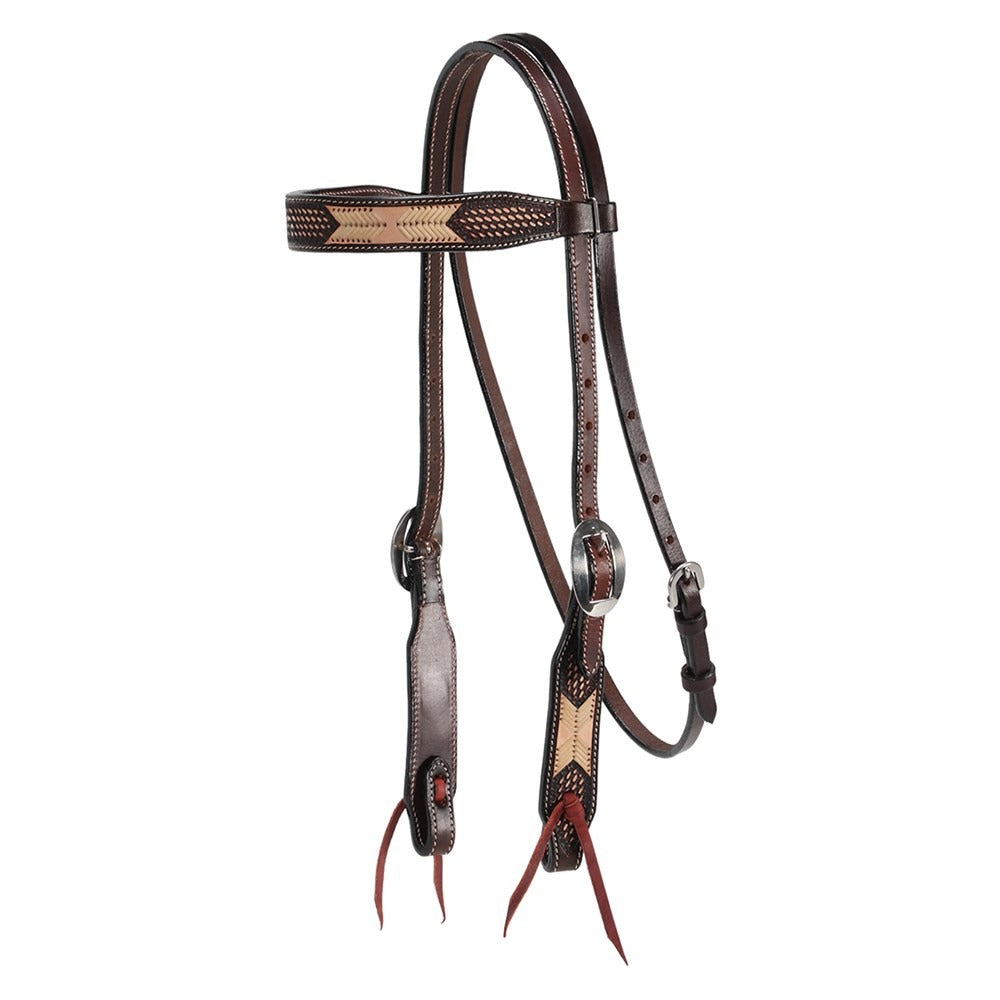 FORT WORTH COCHISE TWO TONE BRIDLE-Ranges Country