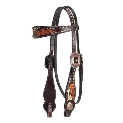 FORT WORTH HALONA COWHIDE BRIDLE