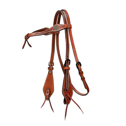 FORT WORTH IROQUOIS KNOTTED BRIDLE-Ranges Country