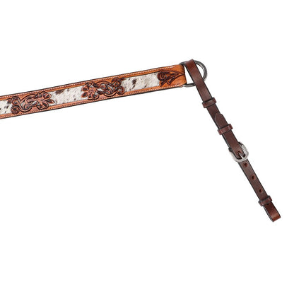 FORT WORTH LONGHORN COWHIDE INLAY BREASTPLATE