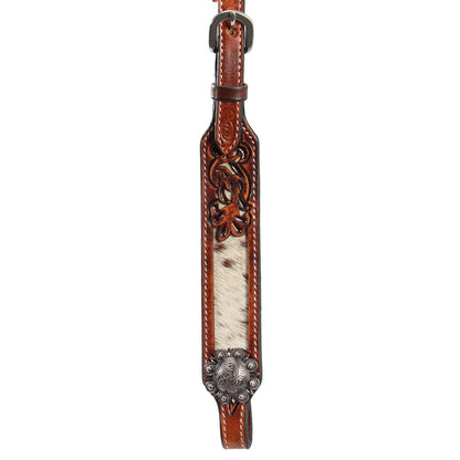 FORT WORTH LONGHORN COWHIDE INLAY BRIDLE