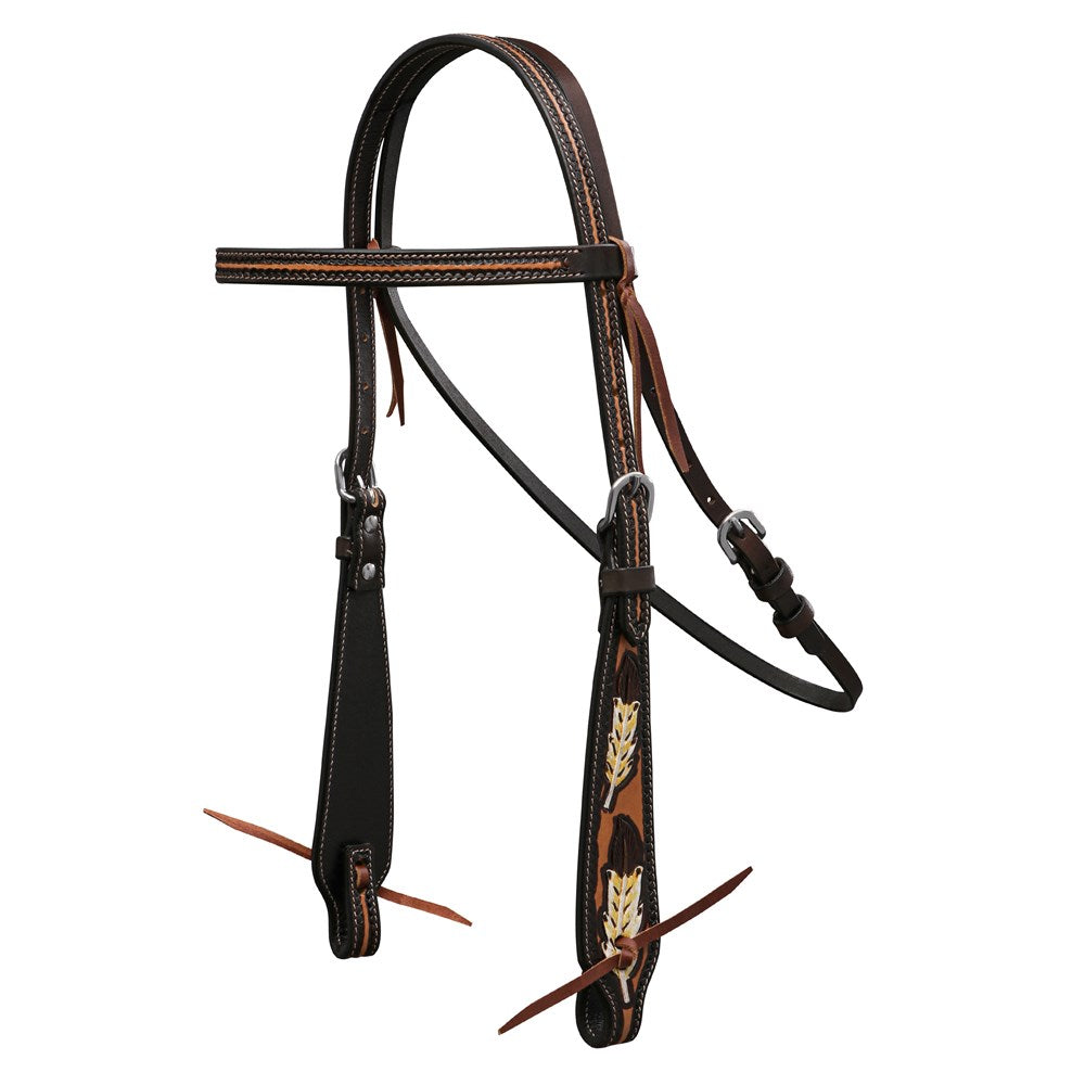 FORT WORTH MIGZI FEATHER BRIDLE-Ranges Country
