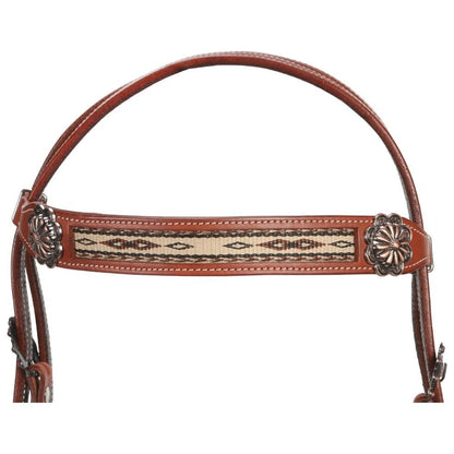 FORT WORTH NAVAJO BROW BRIDLE