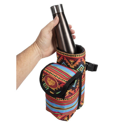 FORT WORTH NICOMA BOTTLE WITH POUCH SADDLE BAG