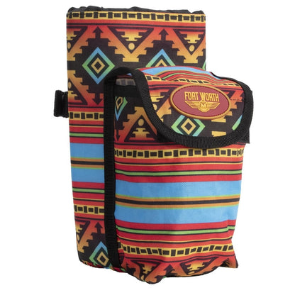 FORT WORTH NICOMA BOTTLE WITH POUCH SADDLE BAG