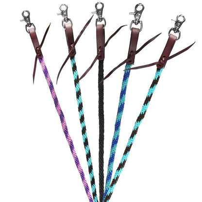 FORT WORTH POLY ROPER REINS w/ SNAP ENDS-Ranges Country