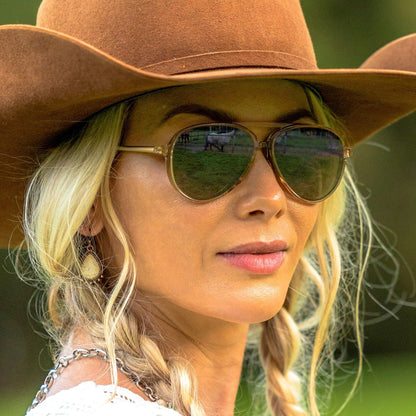 GIDGEE SKY RIDER ROAN SUNGLASSES-Ranges Country