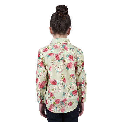 HARD SLOG KIDS KIMMY HALF BUTTON SHIRT
