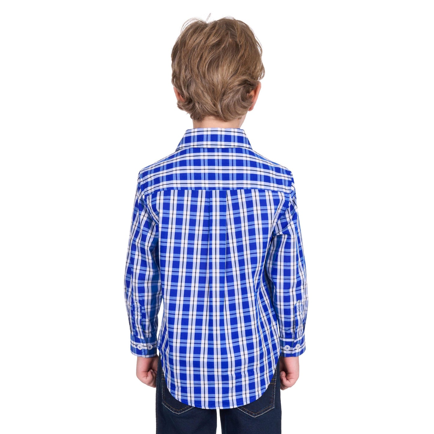 HARD SLOG KIDS LEVERS HALF BUTTON SHIRT