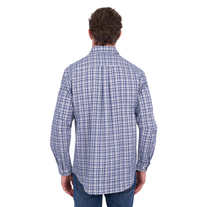 HARD SLOG MENS BROOKS HALF BUTTON SHIRT