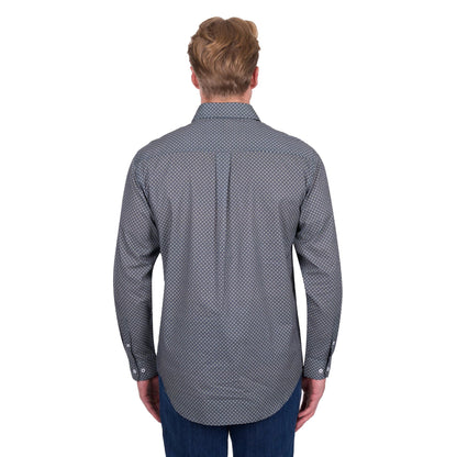 HARD SLOG MENS TOMSON HALF BUTTON SHIRT