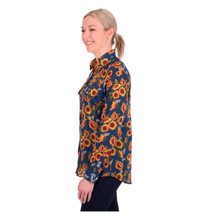 HARD SLOG WOMENS TABBY FULL BUTTON SHIRT