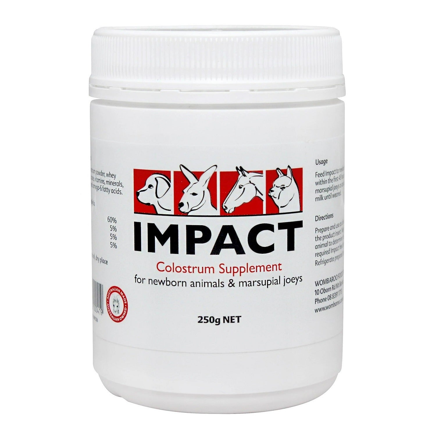 IMPACT COLOSTRUM 250g-Ranges Country